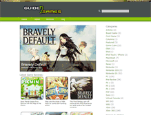 Tablet Screenshot of guide2games.org